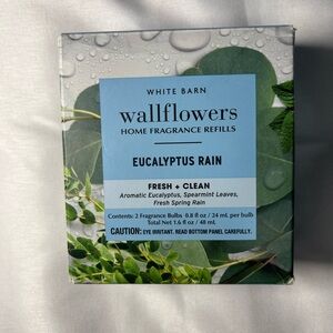Bath & Body Works Eucalyptus Rain Wallflower Refill 2-Pack NIB